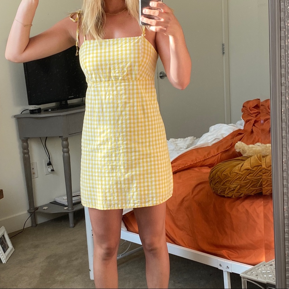 Gingham Sun Dress